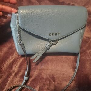 DKNY Lola Tote Blue Crossbody Bag